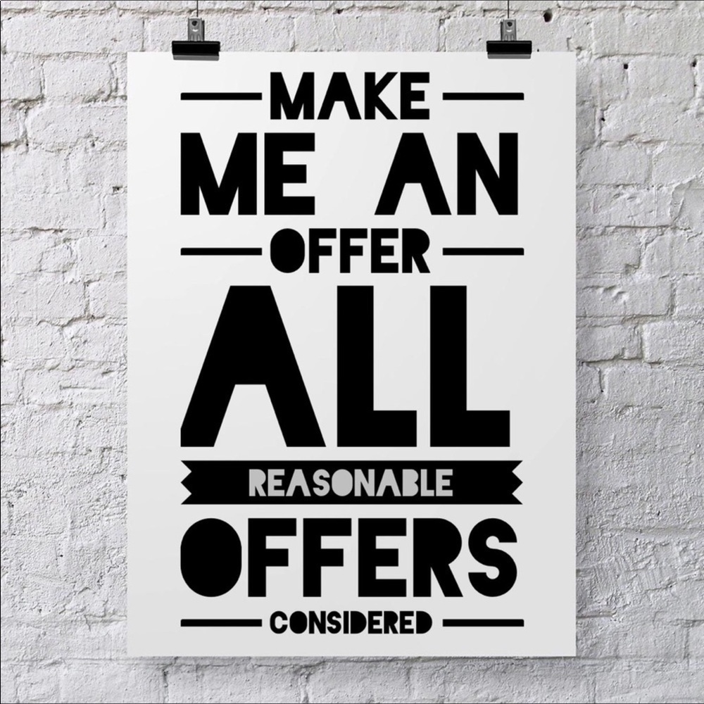 MAKE Me An Offer